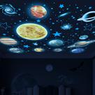 Adesivo Autocolante Robmoda Glow Solar System Stars Planets