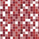 Adesivo Azulejo Pastilhas Em Tons De Vermelho Rosa E Branco Para Cozinha Adesivo Azulejo Pastilhas Em Tons De Vermelho Rosa E Branco Para Cozinha
