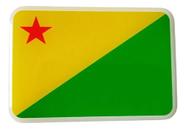 Adesivo Bandeira Acre Resinado 4x6cm Bd18 Adesivo Bandeira Acre Resinado 4x6cm Bd18