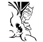Adesivo Batman Desenhos Infantis (0,67cm X 0,48cm)
