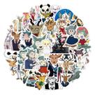 Adesivo Beastarss Anime Vinyl Cartoon 50 unidades para garrafa de água