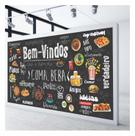 Adesivo Bem Vindos Cozinha Lanchonete Restaurante Decoração S294