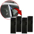 Adesivo Black Piano Colunas Portas HB20 Adesivo Black Piano Colunas Portas HB20
