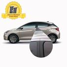 Adesivo Blackout HB20 2020 para Coluna de Porta Preto Fosco Poroso Adesivo Blackout HB20 2020 para Coluna de Porta Preto Fosco Poroso