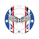 Adesivo Bocal azul CB 500 - 600 CBR 450 - 600 1000 HORNET
