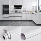 Adesivo Branco Brilho Envelopamento Decoração Móveis 3mx60cm Adesivo Branco Brilho Envelopamento Decoração Móveis 3mx60cm