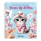 Adesivo BSCOOL do livro de atividades Dress Up Kitten com mais de 270 adesivos Adesivo BSCOOL do livro de atividades Dress Up Kitten com mais de 270 adesivos