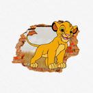 Adesivo Buraco na Parede Recortado Simba Rei Leão PPDAD031