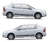 Adesivo Carro Astra Chevrolet Faixa Motorista Carona Lados