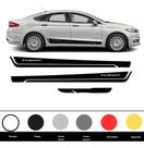 Adesivo Carro Ford Fusion Faixas Lateral Traseira Compatível