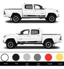 Adesivo Carro Hilux Toyota Faixas Compatível Laterais Vinil