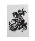 Adesivo Carro São Jorge 10x8cm LJ-MOA0029V-M