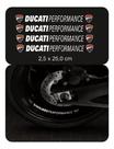 Adesivo Centro Roda Refletivo Compatível Ducati Performance Adesivo Centro Roda Refletivo Compatível Ducati Performance