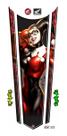 Adesivo Cg160 Titan Fan Start Arlequina Harley Quinn Gv223