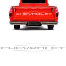 Adesivo Chevrolet C10 C14 C15 D10 Faixa Tampa Traseira Prata