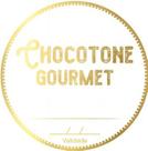 Adesivo "Chocotone Gourmet" - Ref.2048 - Hot Stamping - 50 unidades - Stickr - Rizzo