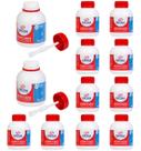 Adesivo Cola Cano Pvc Com Pincel 175g 12 Peças Krona