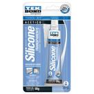 Adesivo / cola de silicone transparente acetico 50g na cartela - TEK BOND