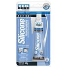 Adesivo / cola de silicone transparente acetico 50g na cartela - TEK BOND