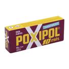 Adesivo Cola Epóxi Poxipol Transparente Solda Frio 82g