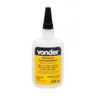 Adesivo Cola Instantânea 100g Cianocrilato Incolor Vonder Adesivo Cola Instantânea 100g Cianocrilato Incolor Vonder