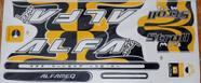 Adesivo Colante Bikes Alfameq Alfa Stroll Amarelo