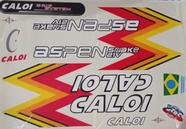 Adesivo colante bikes caloi aspen snake 21 v amarelo / vermelho