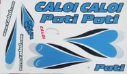 Adesivo colante bikes caloi poti azul