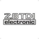Adesivo Compatível C/ Frontier 2.8 Tdi Electronic Emblema