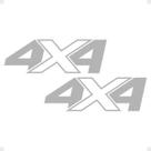 Adesivo Compatível Frontier 4x4 2020 Emblema Cinza Lateral Adesivo Compatível Frontier 4x4 2020 Emblema Cinza Lateral