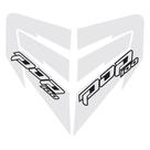 Adesivo Compatível Honda Pop 100 2010 - Protetor Lateral para Tanque