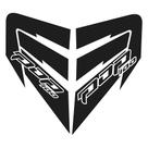 Adesivo Compatível Honda Pop 100 2010 - Protetor Lateral para Tanque