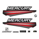Adesivo Compatível Motor Mercury 5HP Modelo Novo Kit 8Pçs