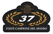 Adesivo Compatível MV Agusta F4 37 Dourado AG008