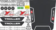 Adesivo Compatível Troller 2006-2008 SPTS Adesivo Compatível Troller 2006-2008 SPTS