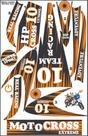 Adesivo Completo Moto Cross 6v Infantil