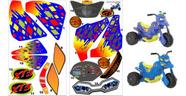Adesivo Completo Para Moto Xt3 Da Bandeirante Azul