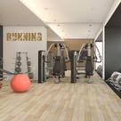 Adesivo de Academia Running Academia Exercício Funcional Correndo Silhuetas