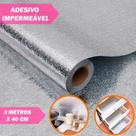 Adesivo De Alumínio À Prova De Água Óleo Calor Protetor Impermeável 3 Metros x 40cm Fácil De Limpare Adesivo De Alumínio À Prova De Água Óleo Calor Protetor Impermeável 3 Metros x 40cm Fácil De Limpare
