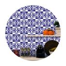 Adesivo de azulejo Colonial portugueses Azul