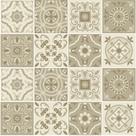 Adesivo de Azulejo - Ladrilho Hidráulico - 15cm x 15cm - 16un - 353Azme Adesivo de Azulejo - Ladrilho Hidráulico - 15cm x 15cm - 16un - 353Azme