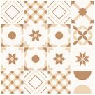 Adesivo de Azulejo Mocha 10x10 cm com 200un Adesivo de Azulejo Mocha 10x10 cm com 200un