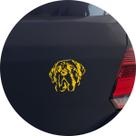 Adesivo de Carro Cachorro Raça Mastiff Fila - Cor Amarelo Adesivo de Carro Cachorro Raça Mastiff Fila - Cor Amarelo