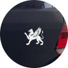 Adesivo de Carro Hipogrifo Fera Alada - Cor Roxo