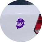Adesivo de Carro Leprechaun Duende Gnomo - Cor Roxo