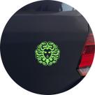 Adesivo de Carro Medusa Monstro Mitologia - Cor Verde Claro