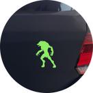 Adesivo de Carro Monstro Lobisomem - Cor Marrom