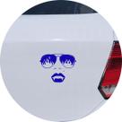 Adesivo de Carro Mulher Vampira - Cor Vermelho Adesivo de Carro Mulher Vampira - Cor Vermelho