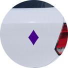 Adesivo de Carro Naipe De Ouros Cartas Baralho - Cor Roxo Adesivo de Carro Naipe De Ouros Cartas Baralho - Cor Roxo