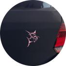 Adesivo de Carro Pescaria Peixe Espada Marlin - Cor Marrom